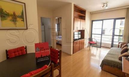 Flat para moradia todo mobiliado nos Jardins, próximo a Av. 9 de Julho, sem burocracia e sem fiador.