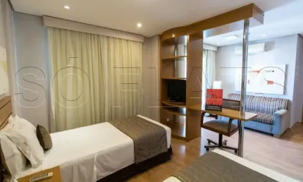 Lindo flat para locação ao lado da Av 9 de Julho e Shopping Frei Caneca. Com entrada imediata!!