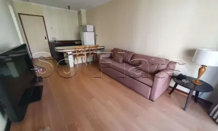 Flat mobiliado com arrumação de quarto, com cozinha completa com geladeira grande. sem burocracia.