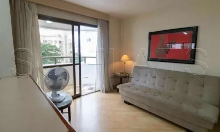 Paulista Wall Street - Flat na Bela Vista para Locação 1 Suíte 48m²