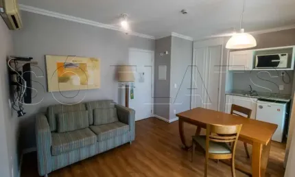Flat no Jd Paulista prox a Rua da Consolação, Av. Paulista, Metrô, ótima localização
