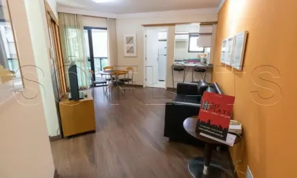 Flat no Paraíso com 02 dorms com fácil acesso ao Pq. do Ibirapuera e Av. Paulista