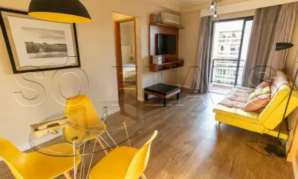 Flat com excelente localização próximo as Avs. Santo Amaro e Hélio Pellegrino. Consulte-nos.