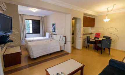 Flat no estilo residente a poucos metros da Av Paulista