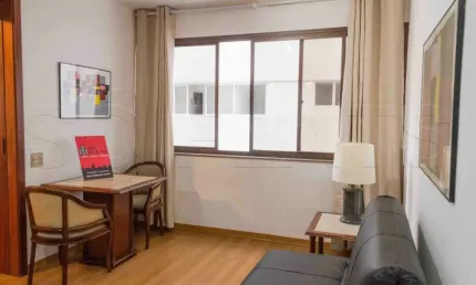 Flat com 1 quarto para alugar na Alameda Lorena, 1157, Jardim Paulista, São Paulo