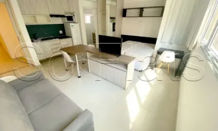 Atrium augusta todo mobiliado próximo ao hospital das clínicas disponível locação.