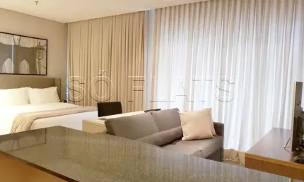 Studio na Vl. Olímpia totalmente reformado, próx a Faria Lima e Shopping Vl Olímpia. Sem fiador.