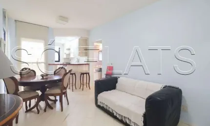 Flat na vila nova conceição disponível para locação próximo ao pq do ibirapuera e hospital são luiz.