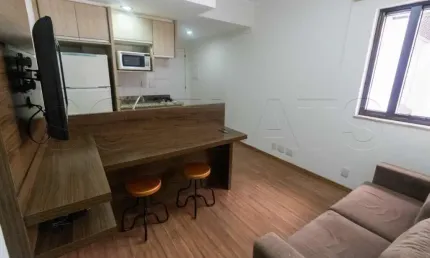 Flat mobiliado com serviços a alguns metros da avenida paulista e metrô consolação com 1x dormitório