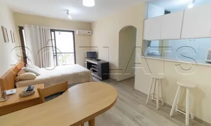 Flat Mercure Sp Alamedas mobiliado para locação ao lado da Av Paulista e Metrô Consolação.