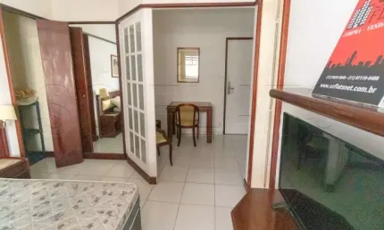 Flat no jardim paulista com 1x dorm com serviços de arrumação diária, tv a cabo e 1x vaga de carro.