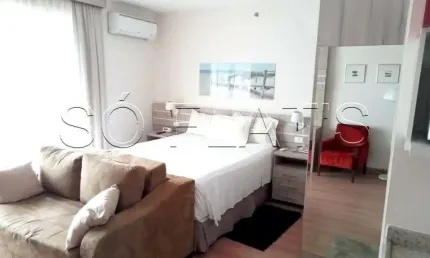 Flat no radisson blu faria lima com 30m² 1 dormitório 1 vaga disponível para locação no itaim bibi.