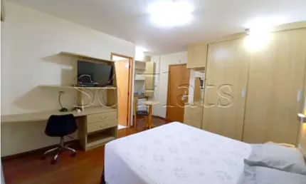 Flat disponível para locação com excelente localização próximo ao shopping pamplona e av 9 de julho.