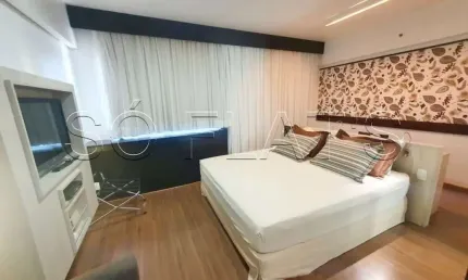 Flat na Bela Vista, próximo do Hospital Beneficência Portuguesa, Servidor e Av. 23 de Maio.
