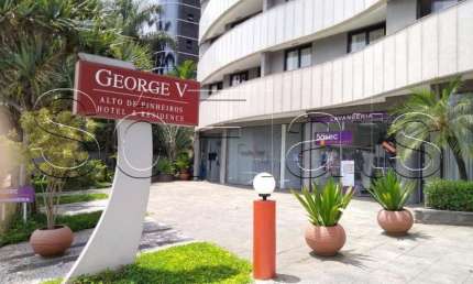 Salão comercial no George V Pinheiros, excelente localização