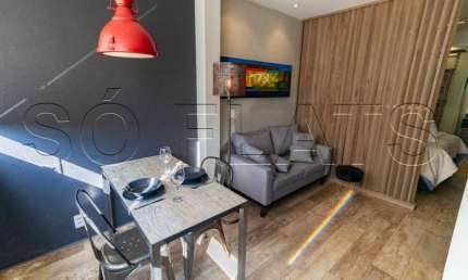 Residencial totalmente mobiliado e muito próximo do Shopping Vila Olimpia.