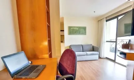 Flat no Itaim Bibi com 02 Dorms no Pool ***Quality Suítes Long Stay Vila Olímpia***