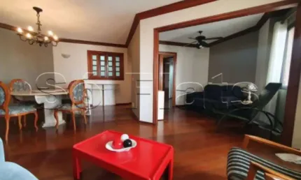 Lindo flat alto padrão com 3 dorms próximo da Avenida Ibirapuera