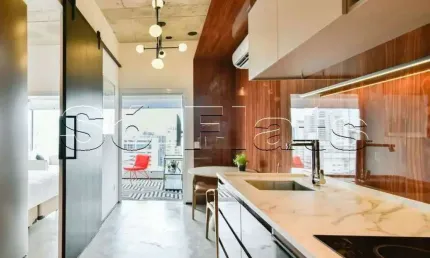 Apartamento para locação totalmente refinado na Rua da Consolação, próximo a Mackenzie.
