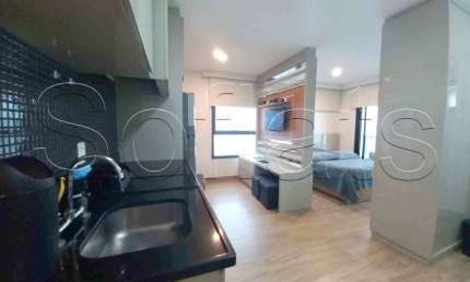 Apartamento tipo Studio, novo, prox a Av. Sto Amaro, Jornalista Roberto Marinho e Metrô Campo Belo.