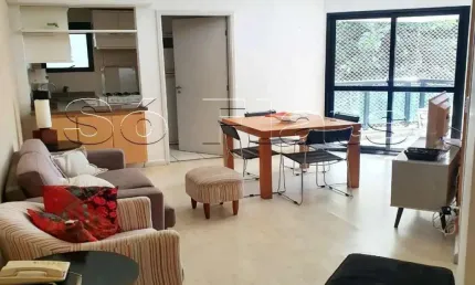 Flat disponível para locação no Paradise Garden com 60m², 2 dormitórios e 2 vagas.