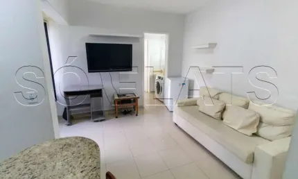 Flat no paraíso, próximo ao ginásio do ibirapuera, pq do ibirapuera e av. 23 de maio.