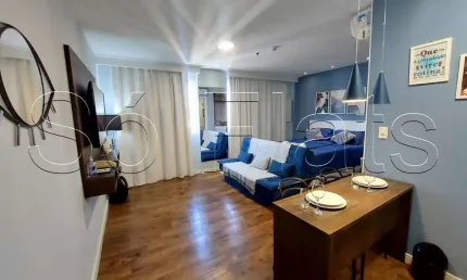 Flat mercure vila olímpia, disponível para venda com 25m², 1 dormitório e 1 vaga de garagem
