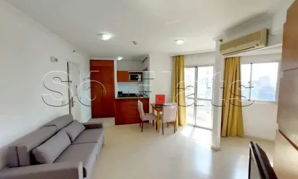 Flat disponível para locação na rua bela cintra, próximo a faculdade mackenzie e av. paulista.