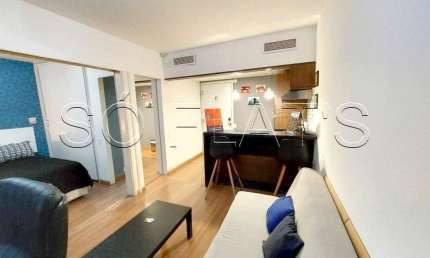 Flat Ninety 35m² 1 dormitório 1 vaga para locação no Jardim Paulista.