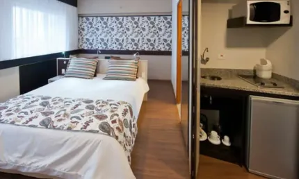 Apartamento no pool hoteleiro para investimento com excelentes rendimentos.