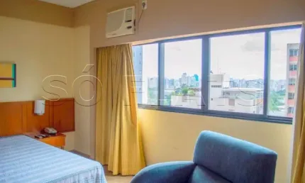 Apartamento à venda na vila clementino totalmente mobiliado e com serviços.