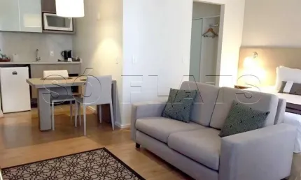 Apartamento com 1 quarto à venda na Rua Bandeira Paulista, 555, Itaim Bibi, São Paulo
