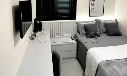 Apartamento com 02 dormitório e com toda comodidade de Flat. Paradise Garden
