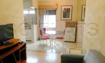 Flat são paulo suíte service disponível para venda com 35m² e 01 vaga de garagem