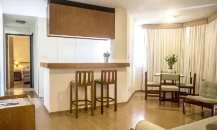 Flat Baden Baden 54m² 1 dorm, 1 vaga  para investir ou morar no Campo Belo.