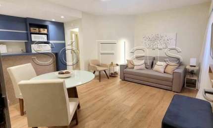 Apartamento para locação no La Residence Paulista, contendo 38m², 1 dormitório e 1 vaga de garagem