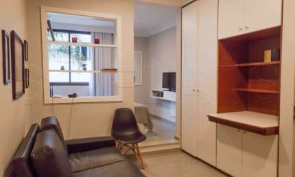 Studio Poeta Drummond 26,54m² para locação nos Jardins.