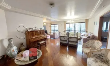 Apartamento no residencial mansal real 254m² 4 suites 4 vagas 1 por andar no brooklin.