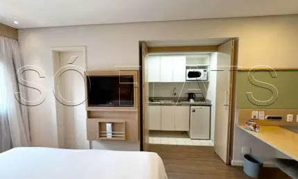 Flat Nações Unidas, disponível para venda com 27m² e 01 vaga de garagem