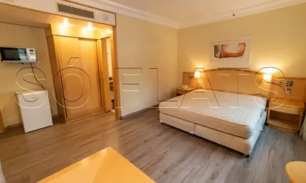 Studio Tryp Higienópolis 30m² 1 dormitório 1 vaga para locação.