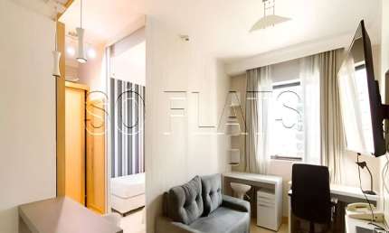 Flat Tryp Higienópolis disponível para venda com 27m²e 01 vaga de garagem