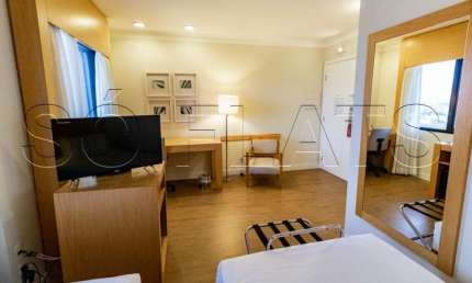 Flat Nobile Suites Congonhas com 29m² 1 dormitório e 1 vaga.
