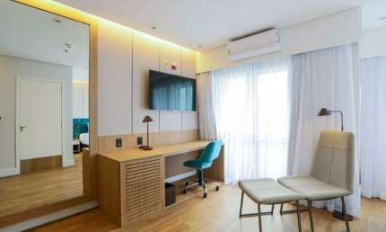 Flat Radisson Paulista disponível para venda com 30m² e 01 vaga de garagem