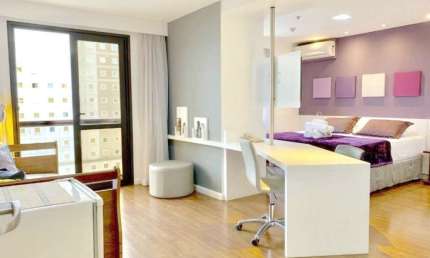 Flat Mercure Sp Paraíso disponível para venda com 33m² e 01 vaga de garagem