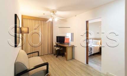 Apartamento no Nobile Paulista Prime com 32m², 1 dormitório e 1 vaga de garagem.