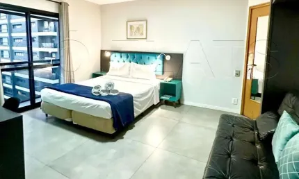 Flat interative disponível para venda com 23m², 1 dormitório e 1 vaga de garagem