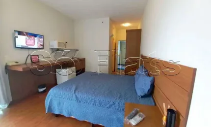 Flat Comfort Ibirapuera 26m² 1 dormitório 1 vaga para locação.