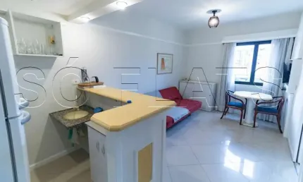 Studio Ninety para locação com 1 dormitório e 1 vaga no Jardim Paulista.