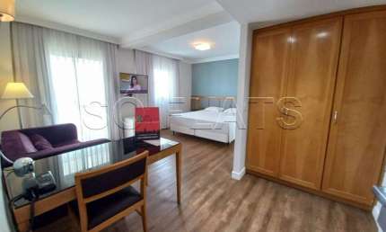 Apartamento Quality Suítes Oscar Freire disponível para locação com 32m² e 01 vaga de garagem