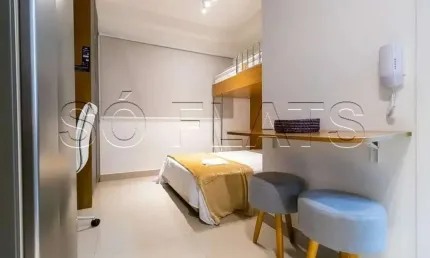 Studio ID Ibirapuera para locação com 18m² 1 dormitório e 1 vaga de garagem